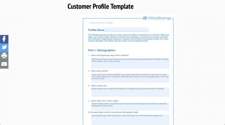 5 Examples of Ideal Customer Profile Templates